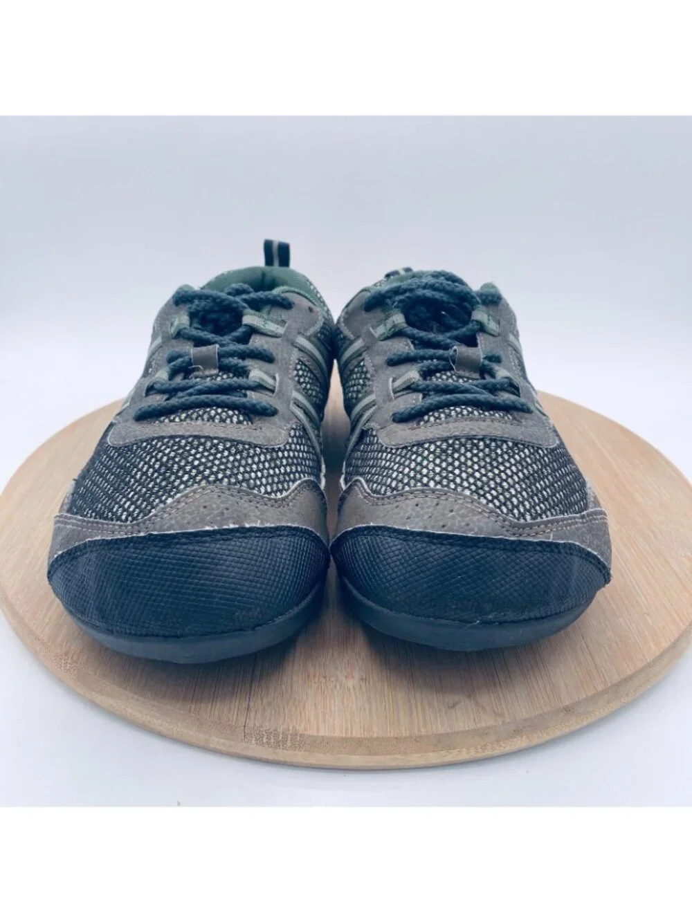 Xero Shoes Mens 9 Green Mesh Barefoot Zero Drop Terra Flex Sneakers Minimalist